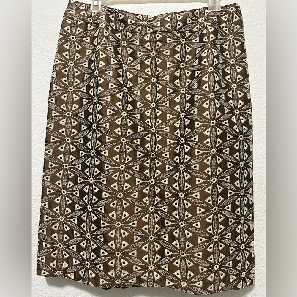 Harold’s Silk Embroidered Skirt size 10